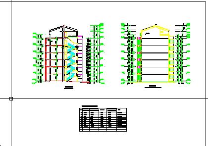 某中学教学楼全套施工图图片_建筑套图_编号9382893_红动中国