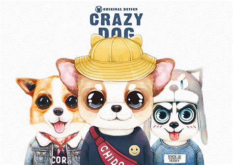 疯狂的狗子#1-6|插画|商业插画|程豪 - 原创作品 - 站酷 (ZCOOL)