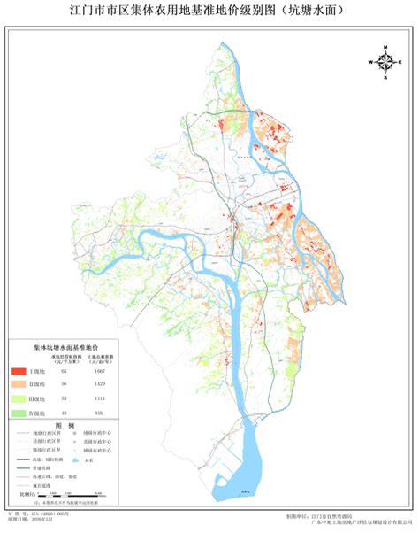 江门市行政区划地图：江门市辖3个市辖区、代管4个县级市分别是哪些？