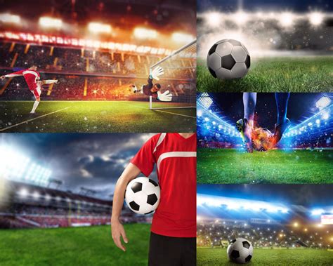 矢量足球背景图片-一块草坪上的足球矢量素材-高清图片-摄影照片-寻图免费打包下载