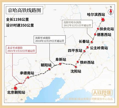 京哈高铁1月22日全线贯通！北京至沈阳最快2小时44分可达-新闻频道-和讯网