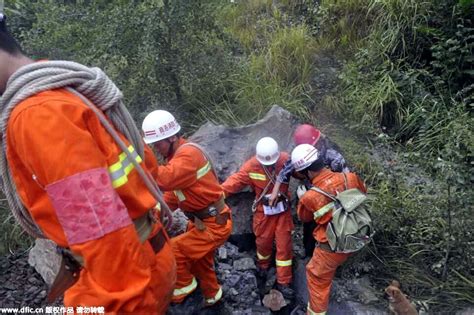 陕西山阳山体滑坡 被救人员增加至14人--图片频道--人民网