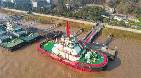 全国港口首艘双燃料拖轮在宁波舟山港交接-港口网