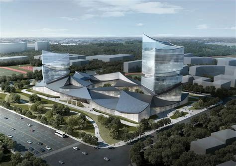 大型公共建筑设计：衢州智慧新城数字经济综合体方案 - 土木在线