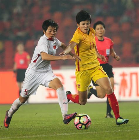 给男足打个样！中国女足3比1战胜越南 拿到世界杯门票_凤凰网体育_凤凰网