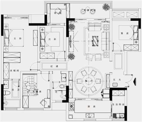 北欧三居室112平米8.4万-金科天元道砚北A组团装修案例-重庆房天下家居装修网