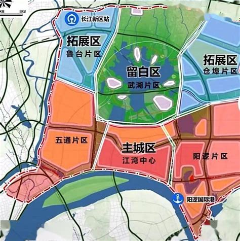 武汉长江新区最新消息：规划图曝光 面积约600平方公里 - 本地资讯 - 装一网