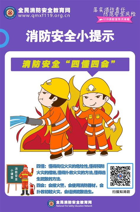 消防宣传月展板图片下载_红动中国