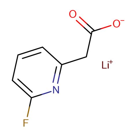 Lithium 2-(6-fluoropyridin-2-yl)acetate 10-475607 | CymitQuimica