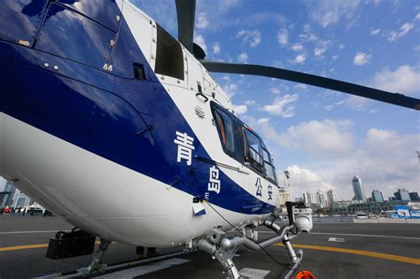 首架直升机降落！鄂州花湖机场迎来全球最大在役直升机_旋翼_目的地_飞行