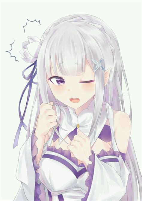 最美银发少女——艾米莉娅(爱蜜莉雅)图片