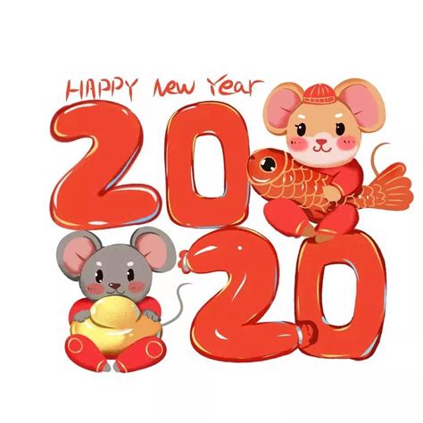 手绘世界动物日年鼠年老鼠新年素材免费下载 - 觅知网