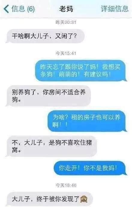 搞笑聊天记录爸，我想出去走走，爸爸的回复笑半年！