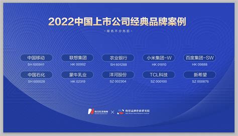 2019中国沪深上市公司商标品牌价值排行榜在京发布