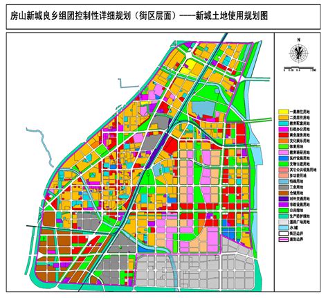 北京市房山新城良乡组团控制性详细规划