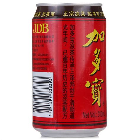 加多宝 凉茶植物饮料 茶饮料 310ml*12罐 整箱装-中国中铁网上商城