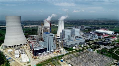 上海电力建设有限责任公司 基层动态 平山电厂二期1350兆瓦机组高位厂房主体结构到顶