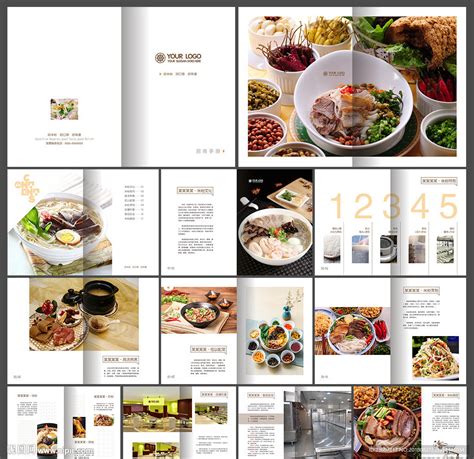 餐饮招商手册CDR广告设计素材海报模板免费下载-享设计