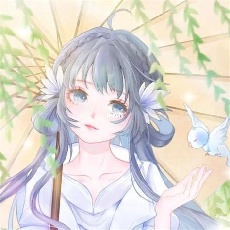 水仙女动漫头像图片