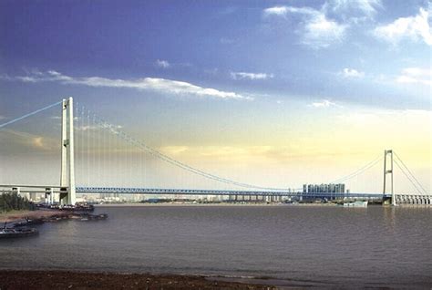 武汉两座长江大桥同日开建 首现双层公路桥_湖北频道_凤凰网