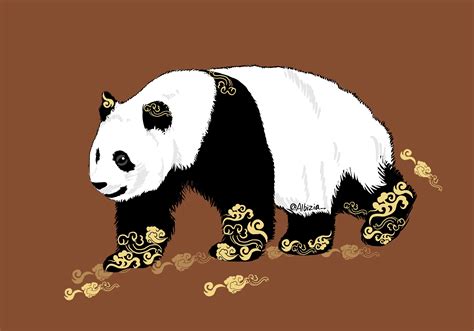熊猫动漫图片