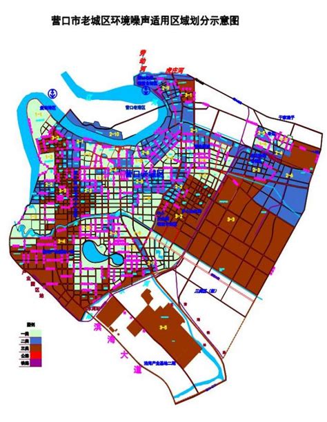营口市行政区划地图：营口市辖4个市辖区，代管2个县级市分别是哪些？