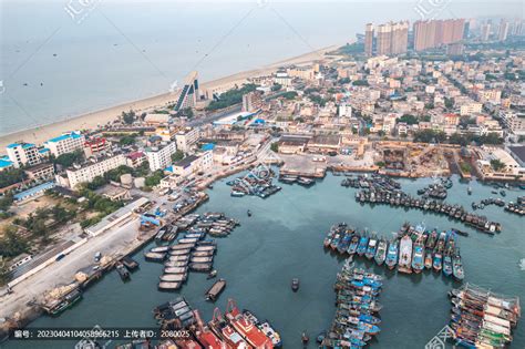 中国广西北海国际客运港航拍,港口码头,建筑摄影,摄影素材,汇图网www.huitu.com