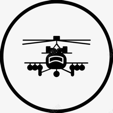 军用直升机图标_军用直升机icon_军用直升机矢量图标_88ICON