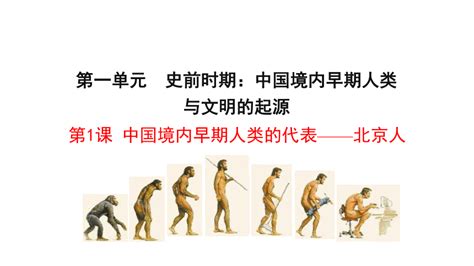 第1课 中国境内早期人类的代表——北京人 课件（20张PPT）_21世纪教育网-二一教育