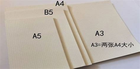 a5 b5 a4示意图,a4a5b5纸大小对比,a5和b5实物图_大山谷图库