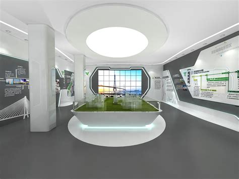 企业展厅（百平米/实际项目）|空间|室内设计|XXXWXH - 原创作品 - 站酷 (ZCOOL)