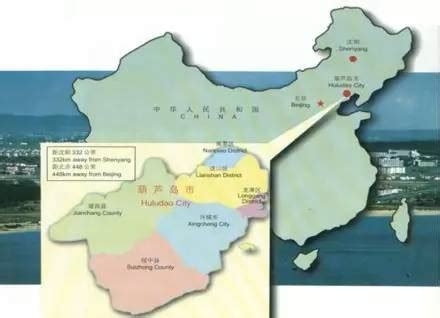 葫芦岛地图图片