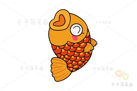 鱼简笔画图片