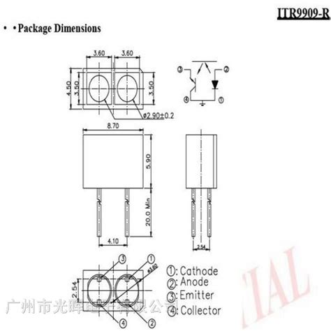 感应水龙头可以使用的光电开关ITR9909-亿光电子|亿光一级代理|EVERLIGHT|红外线产品|光电开关|红外接收头|红外对管|光耦 ...