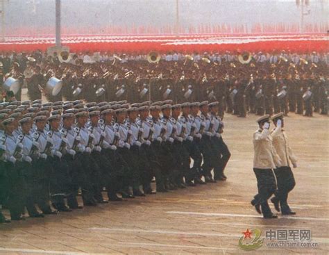 超珍贵老照片再现1984年中国三军大阅兵_图片_长沙社区通