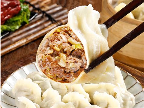 手工饺子,中国菜系,食品餐饮,摄影素材,汇图网www.huitu.com