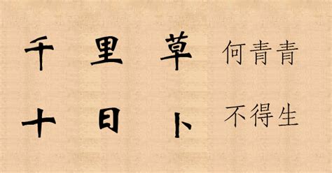 中国古代测字术的历史演化过程，和背后寄生的文化根源