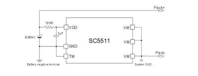 南芯 SC5511ADFER 聚合物电池保护芯片_中科商务网