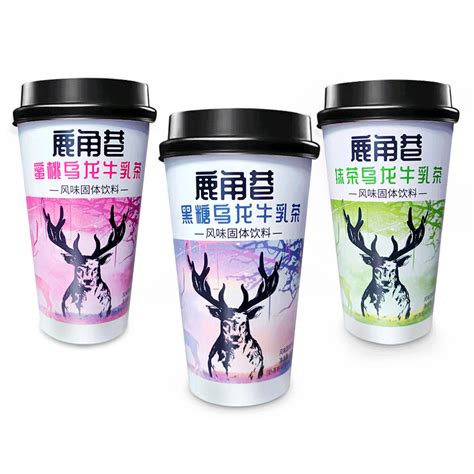 奶茶店店标门头设计_尚锐品牌设计-站酷ZCOOL