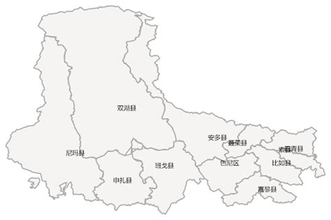 那曲市地图图片