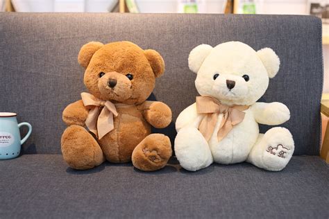 厂家批发新款可爱熊毛绒玩具 毛衣熊毛绒公仔 泰迪熊女孩生日礼物-阿里巴巴