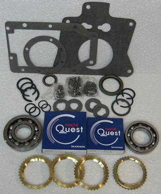 T176 T177 TRANSMISSION REBUILD KIT WITH SYNCHRO RINGS FITS 