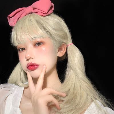 头像非主流葬爱女头发