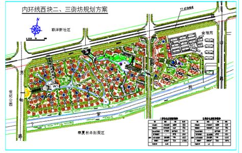 上海别墅区规划cad设计总图（含指标）_别墅建筑_土木在线