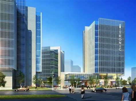多层办公 产业园建筑设计：中国智能物流骨干网（CSN）金义产业园案例 - 土木在线