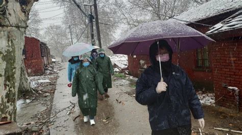 河南湖北多地经历创纪录大雪 南京合肥已达特大暴雪量级|界面新闻 · 中国