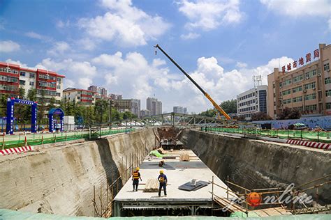 中原街改造及地下综合管廊道路工程有序推进 - 晋城市人民政府