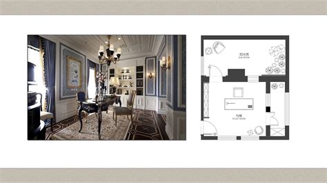 新中式别墅设计-设计案例-建E室内设计网