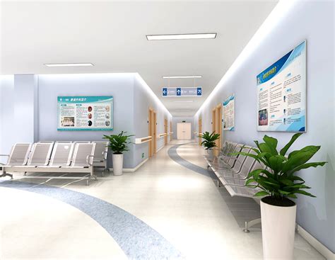 医疗诊所设计案例效果图 - 医疗空间 - 第3页 - 装饰设计景观设计设计作品案例