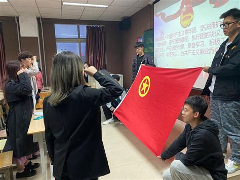 红色精致入团誓词强国有我海报设计图片下载_红动中国